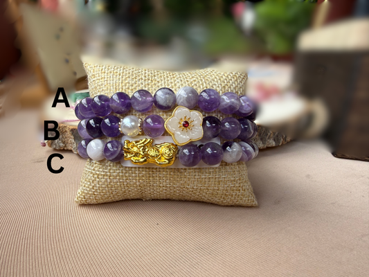 Amethyst Harmony Bracelet