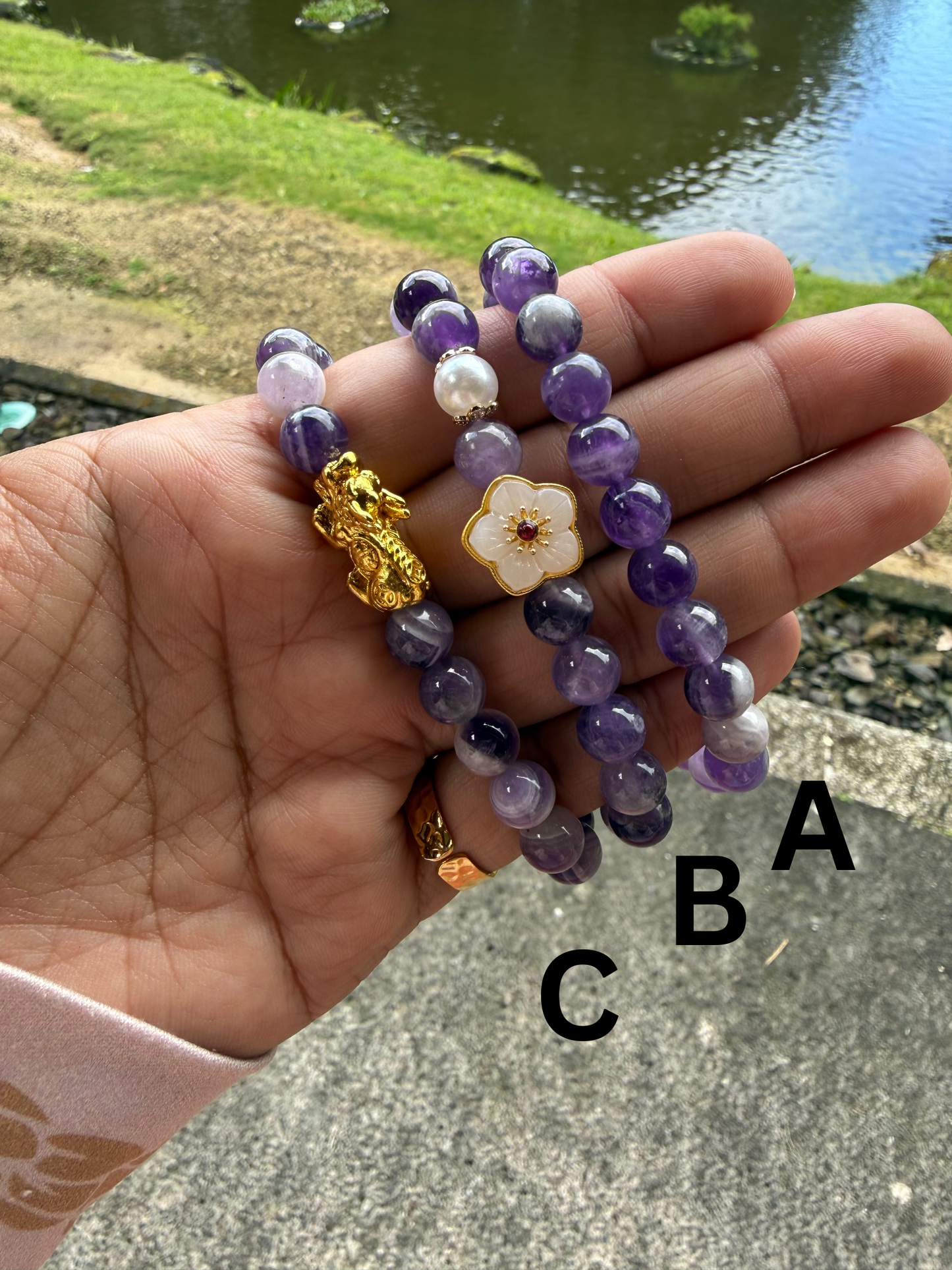 Amethyst Harmony Bracelet