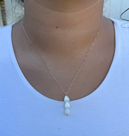 Pikake Drop Necklace