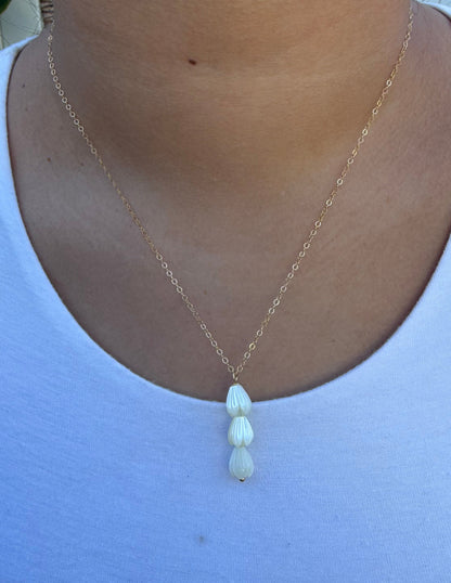 Pikake Drop Necklace