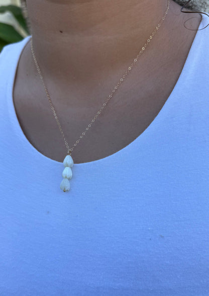 Pikake Drop Necklace